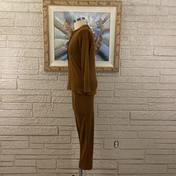 Bedford Fair 2pc Jogger Lounge Knit Pants Set - Picture 3 of 16